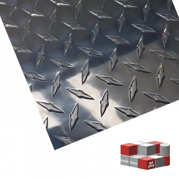 Alu Riffelblech, Warzenblech, Diamant Blech rutschhemmend